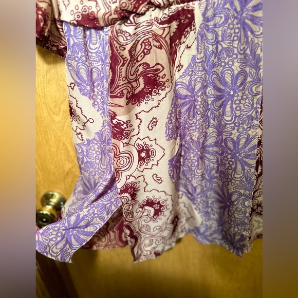 Tibi size 6 silk faux wrap mini dress - Picture 4 of 9